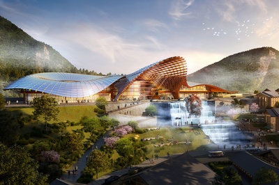 中鐵安順國家路游公園 現(xiàn)代簡約與新中式相融的旅游度假新標(biāo)桿